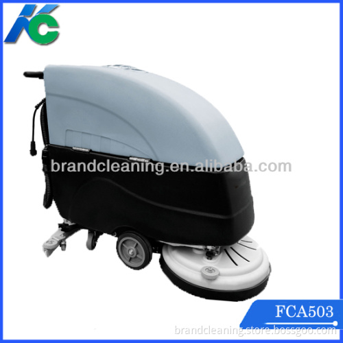 manual floor scrubber with large capacity